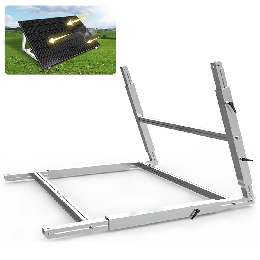 Halterung Balkonkraftwerk Flachdach mit Ballast: 5 Tipps