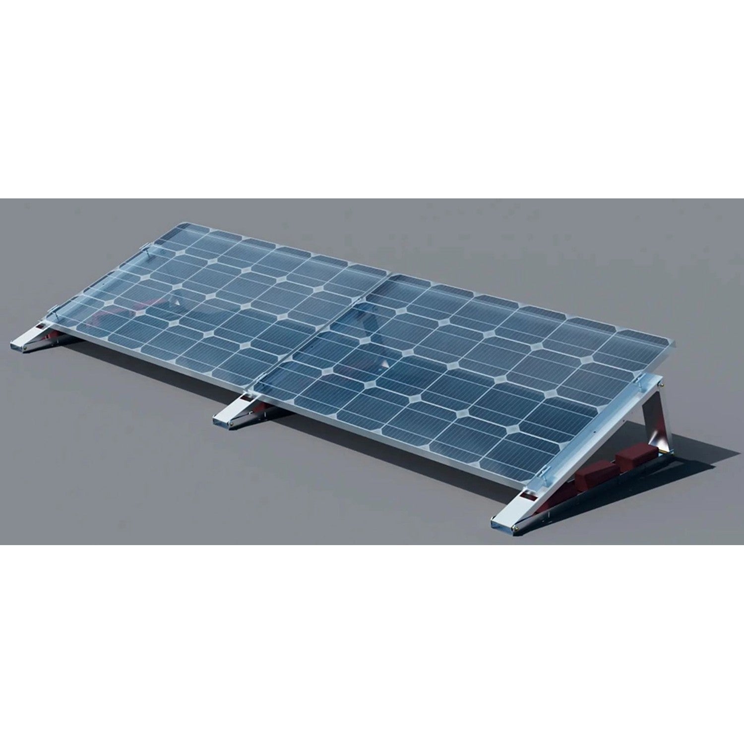 Halterung für Flachdach: 5 Winkel-Anpassungen für Solarpaneele