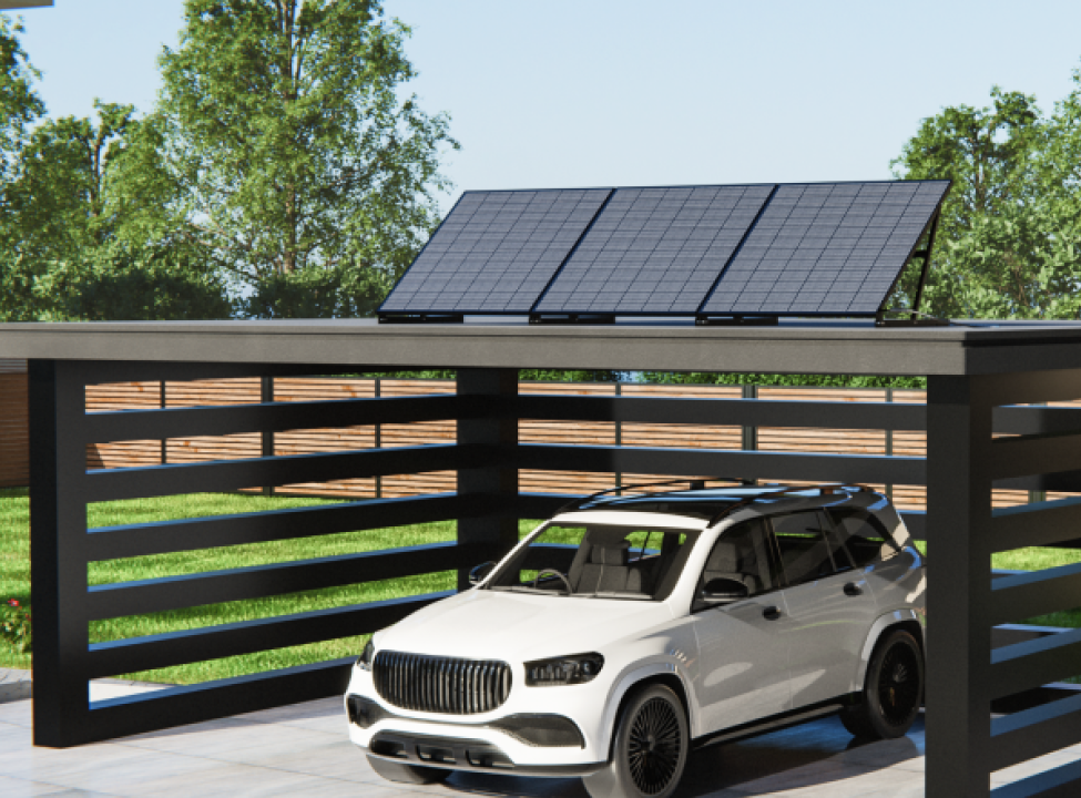 In welchem Winkel sollte man ein Solarpanel auf ein Flachdach aufstellen