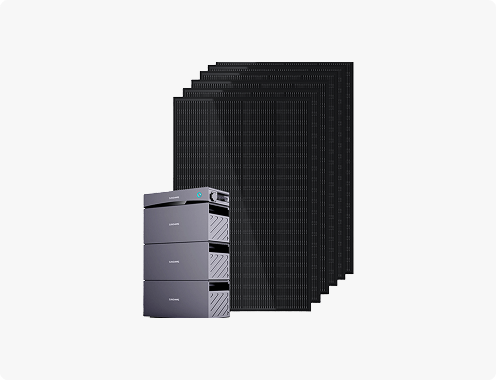 Glory 1,5 kWh + 2 x Erweiterungsakkus + 6 x 200W Ray Solarmodule