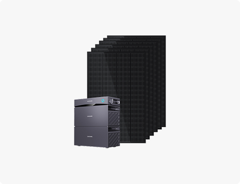 Glory 2,0 kWh + 1 x Erweiterungsakkus + 6 x 200W Ray Solarmodule