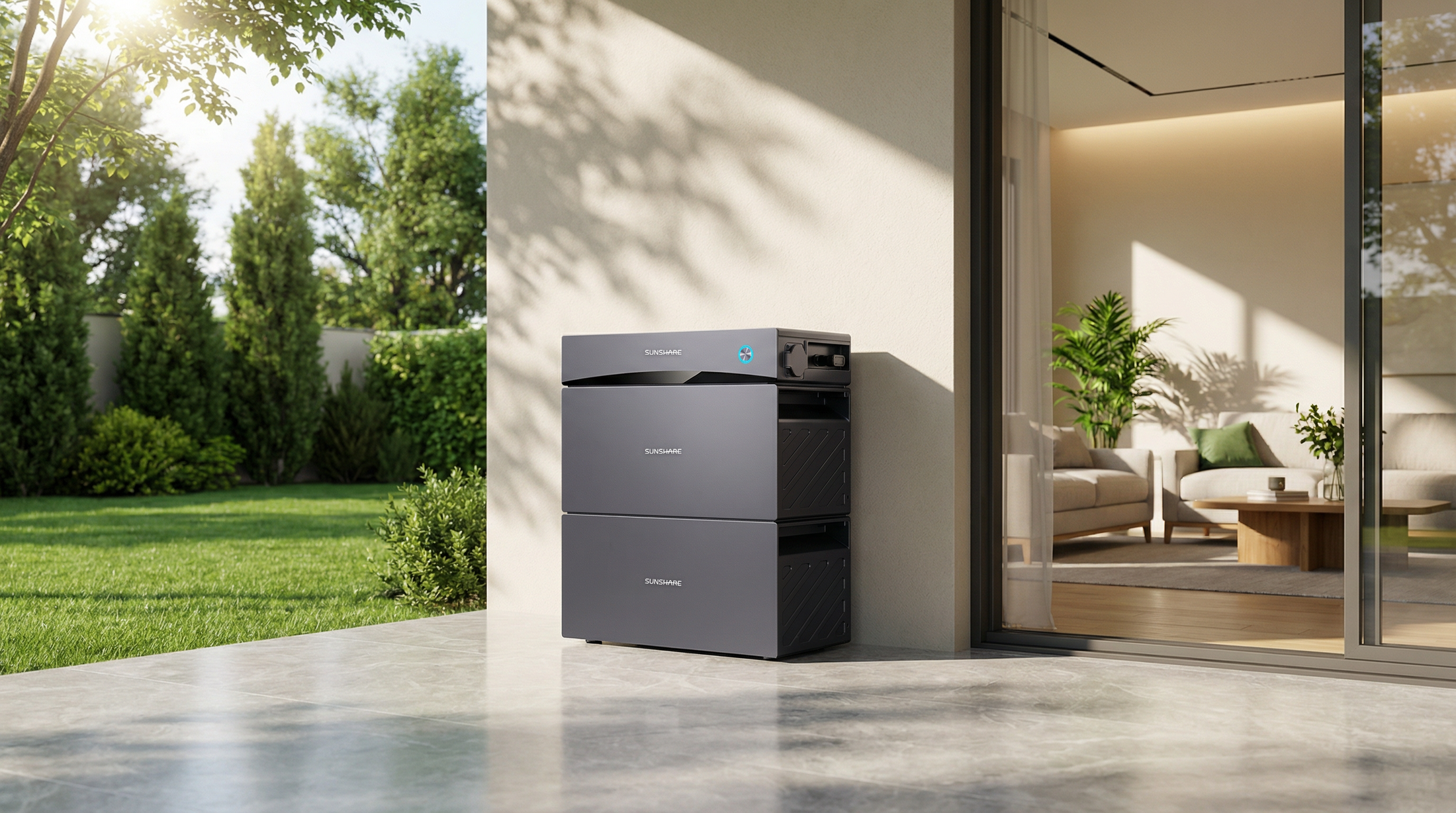 Sunshare Glory Balkonkraftwerk mit Speicher 4kWh