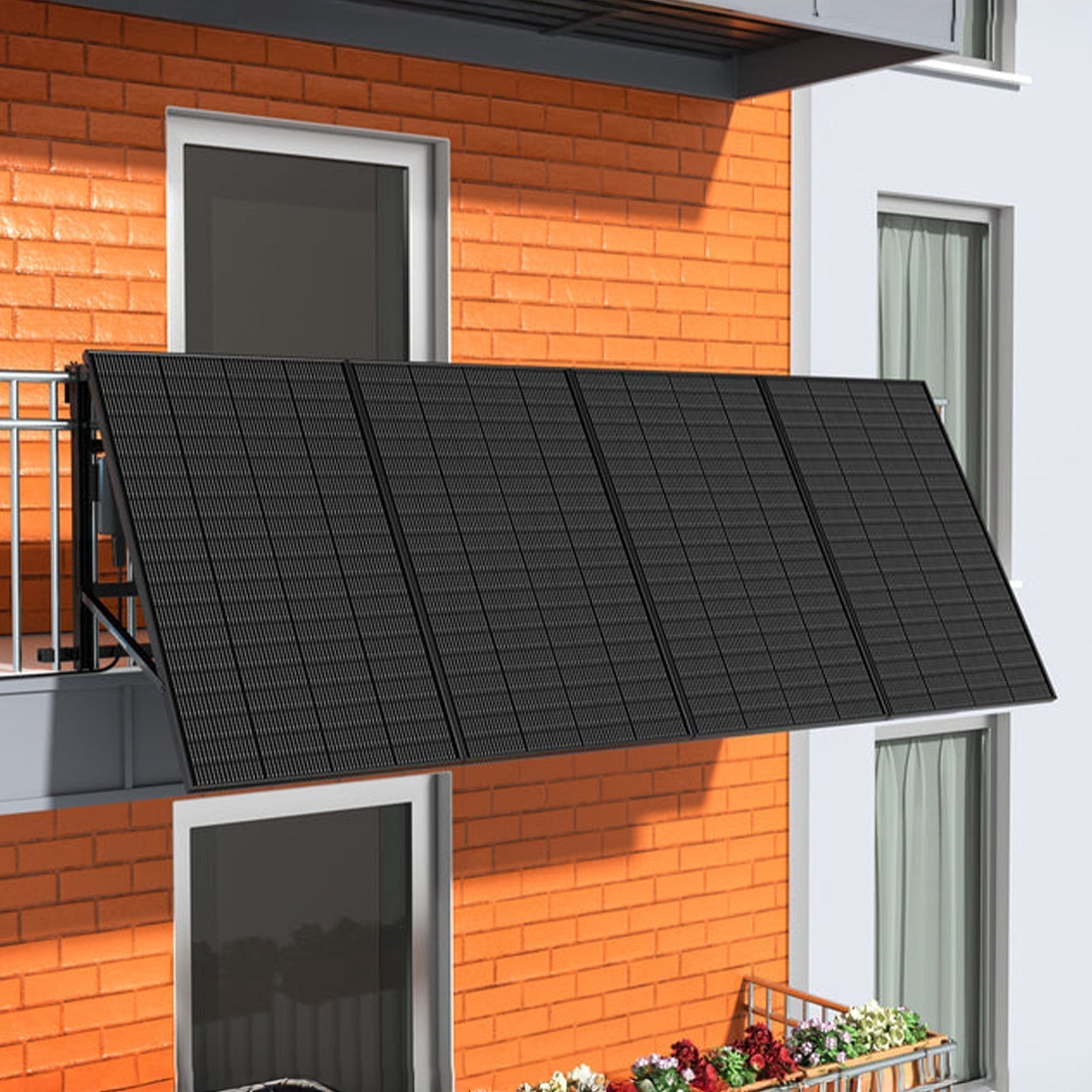 Kann man Solarmodule auch senkrecht montieren