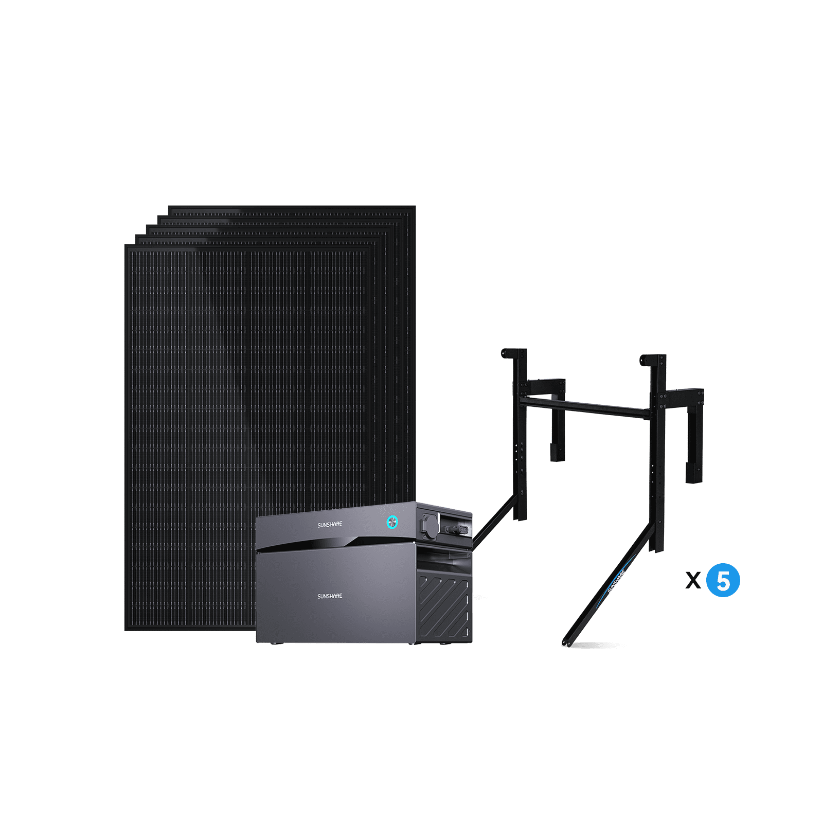 Glory Balkonkraftwerk 1000W mit 1526Wh Speicher