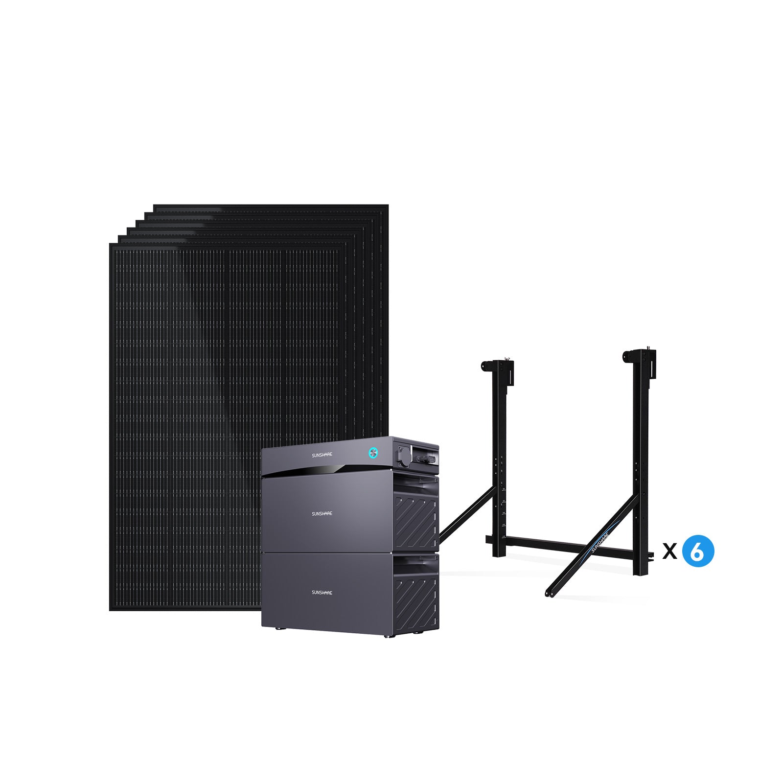 Glory Balkonkraftwerk 1200W mit 4070Wh Speicher