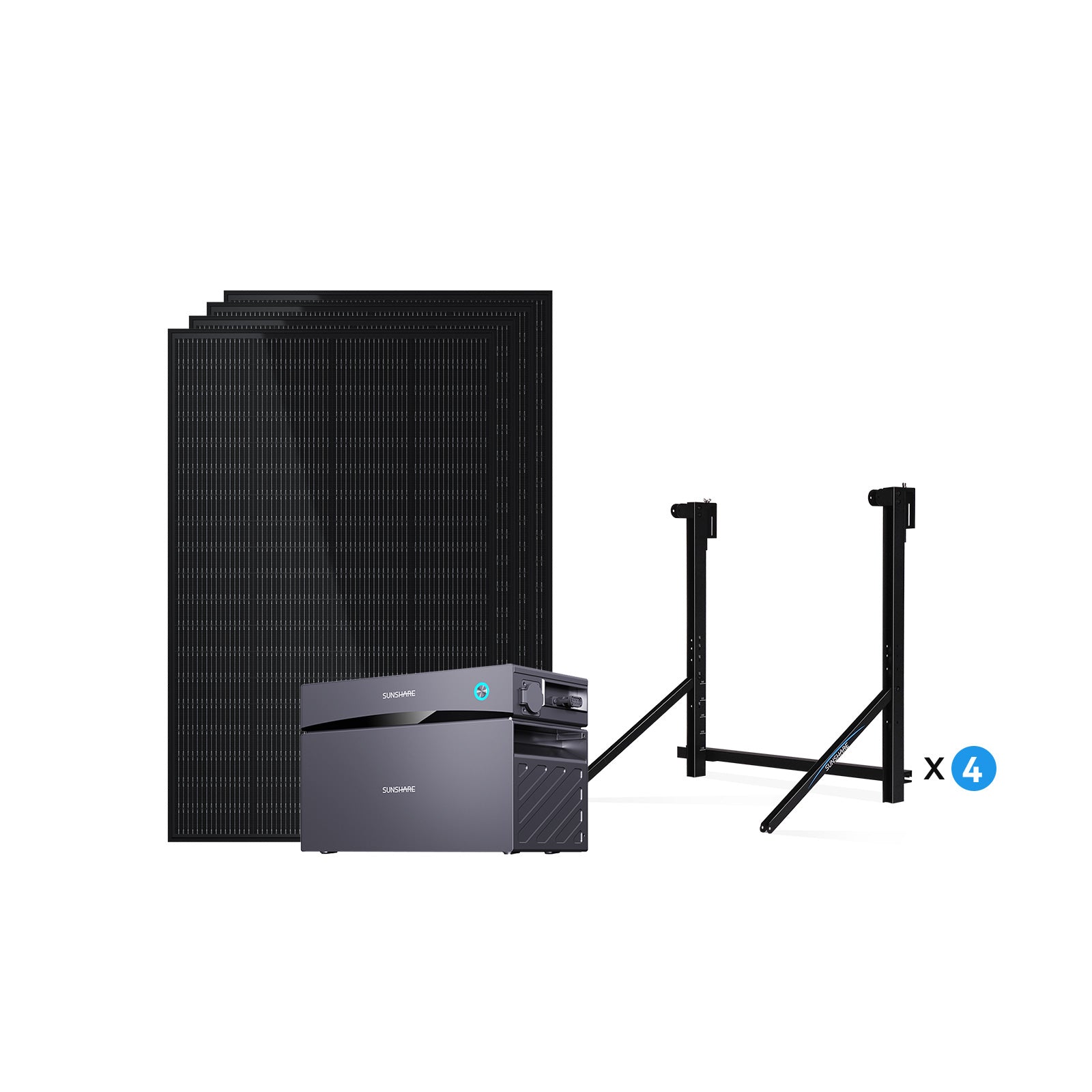 Glory Balkonkraftwerk 800W mit 1526Wh Speicher