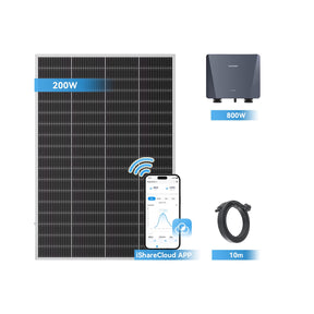 Ray Lite Balkonkraftwerk Basic Kit 200W~1200W