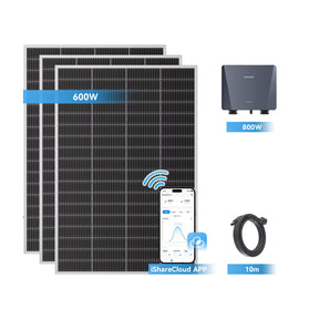 Ray Lite Balkonkraftwerk Basic Kit 200W~1200W