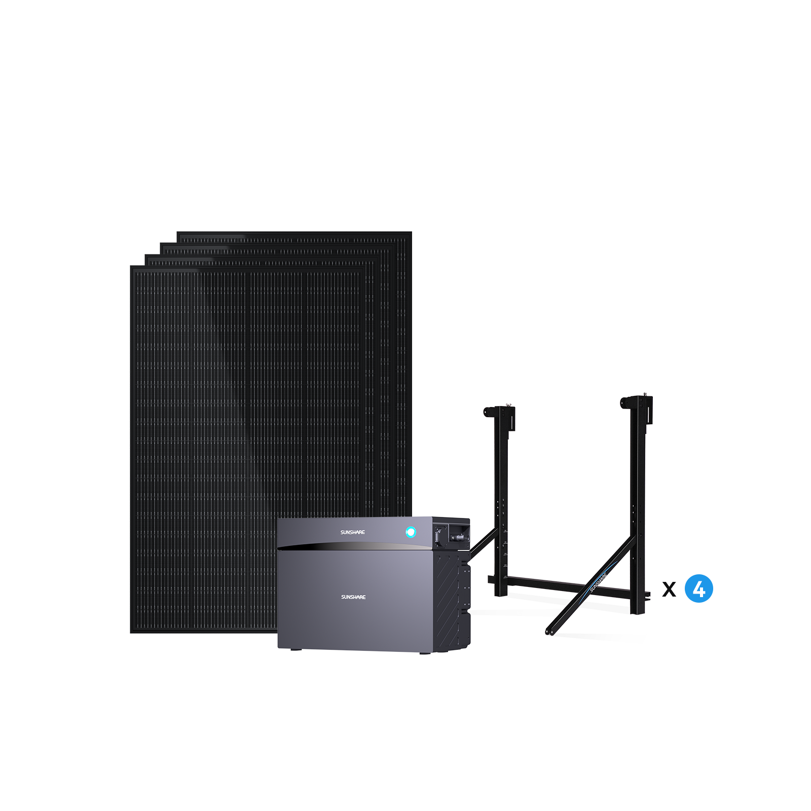 Glory Balkonkraftwerk 800W mit 4019Wh Speicher