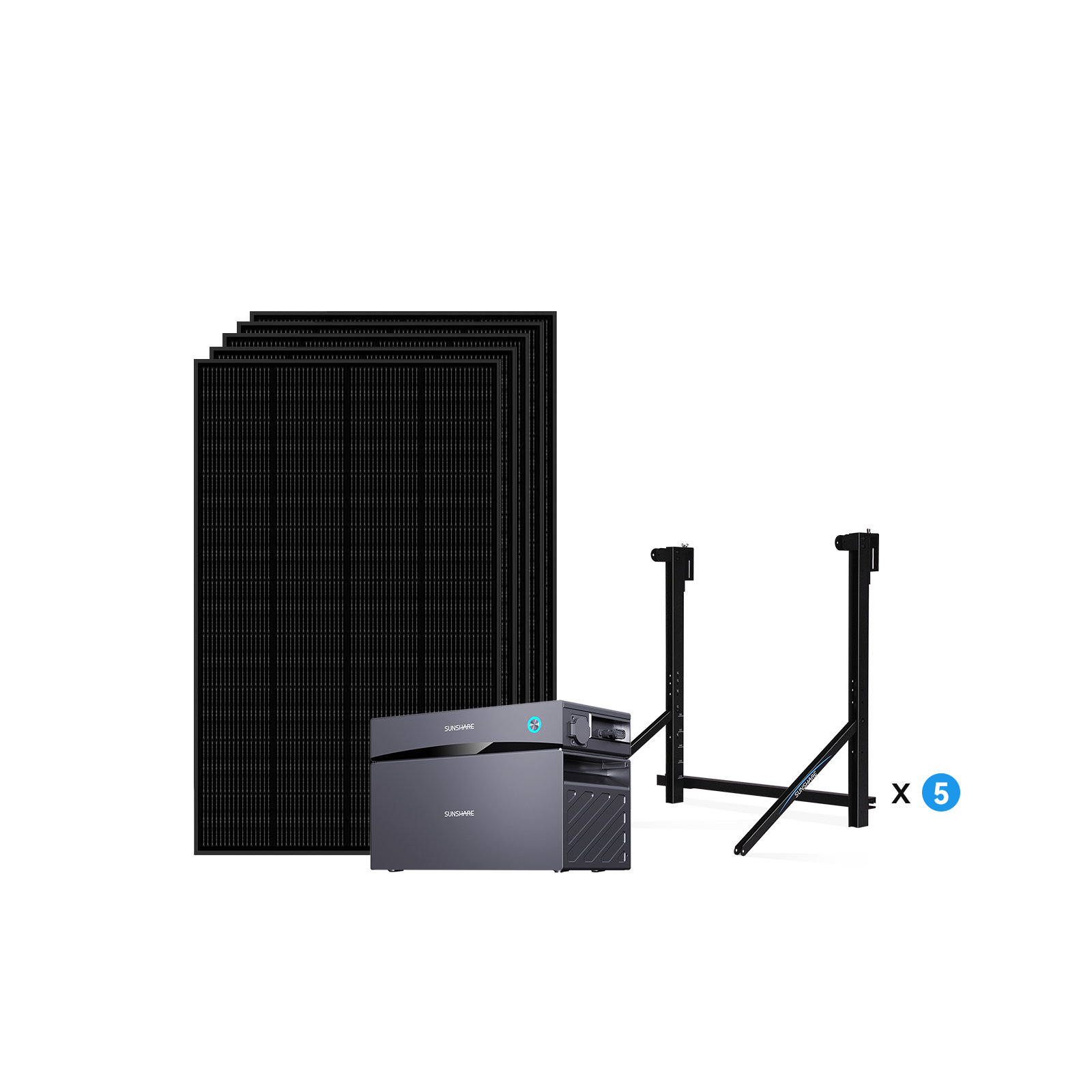Glory Balkonkraftwerk 1000W mit 4019 Wh Speicher