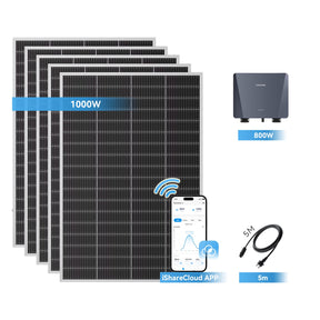 Ray Lite Balkonkraftwerk Basic Kit 200W~1200W