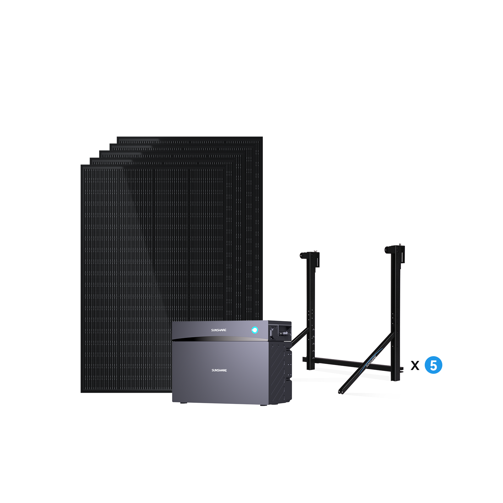 Glory Balkonkraftwerk 1000W mit 4019 Wh Speicher