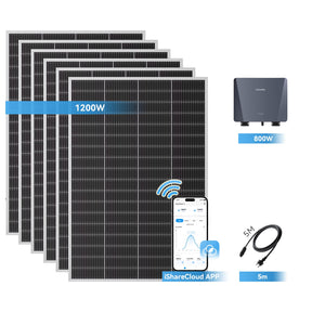 Ray Lite Balkonkraftwerk Basic Kit 200W~1200W
