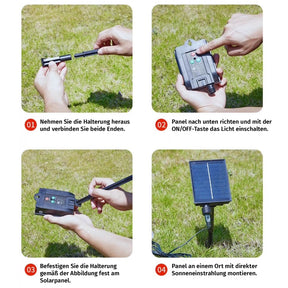 Solar-LED-Lichterkette