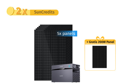 Glory Standard Set 2,0 kWh (1000 Wp)