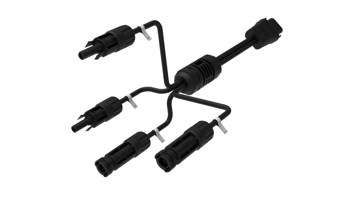 0,5m MC4-Adapterkabel für Sunshare-Stromspeicher / Mikrowechselrichter