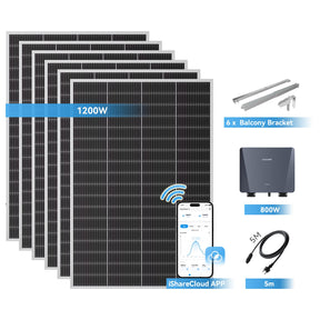 Ray Lite Balkonkraftwerk Basic Kit 200W~1200W
