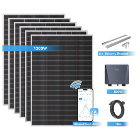 Ray Lite Balkonkraftwerk Basic Kit 200W~1200W