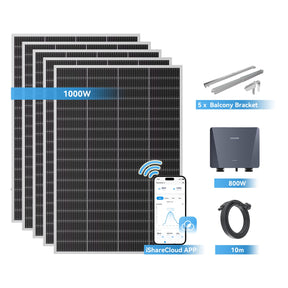 Ray Lite Balkonkraftwerk Basic Kit 200W~1200W