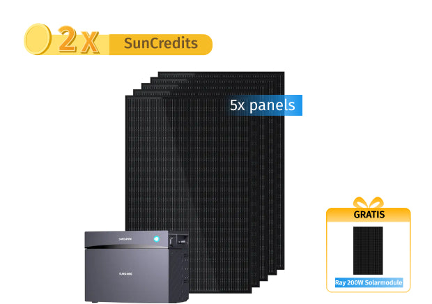 Glory Standard Set 4.0 kWh (1000 Wp)