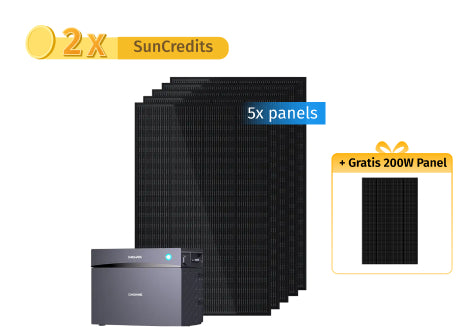 Glory Standard Set 4.0 kWh (1000 Wp)