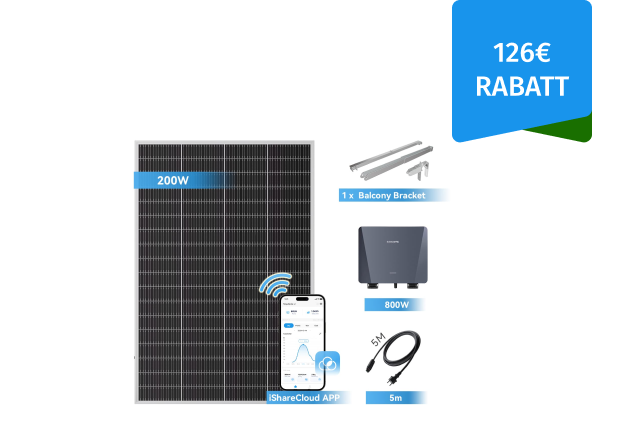 Ray Lite Balkonkraftwerk 200W-1200W