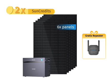 Glory Standard Set 4.0 kWh (1200 Wp)