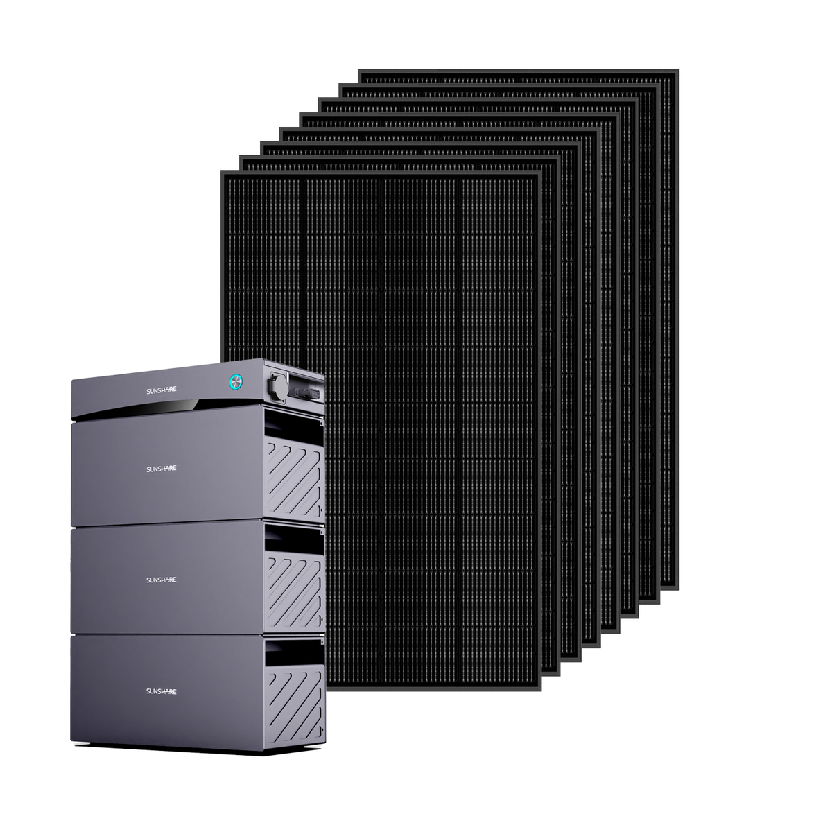 Glory Advanced Set: 4.57 kWh (2000 Wp)