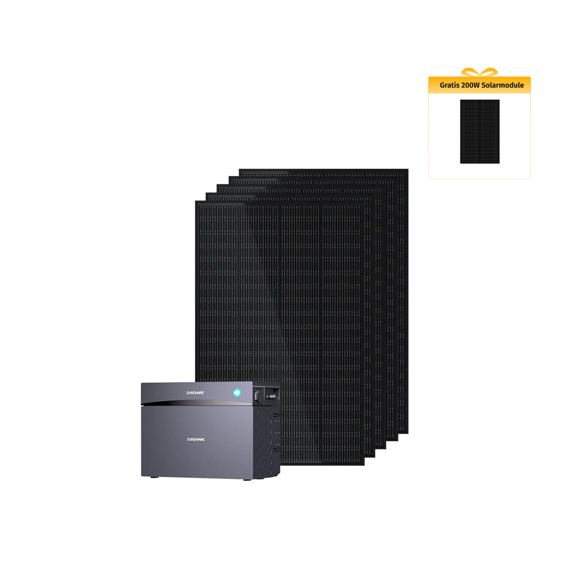 Glory Balkonkraftwerk 1000W mit 4019 Wh Speicher