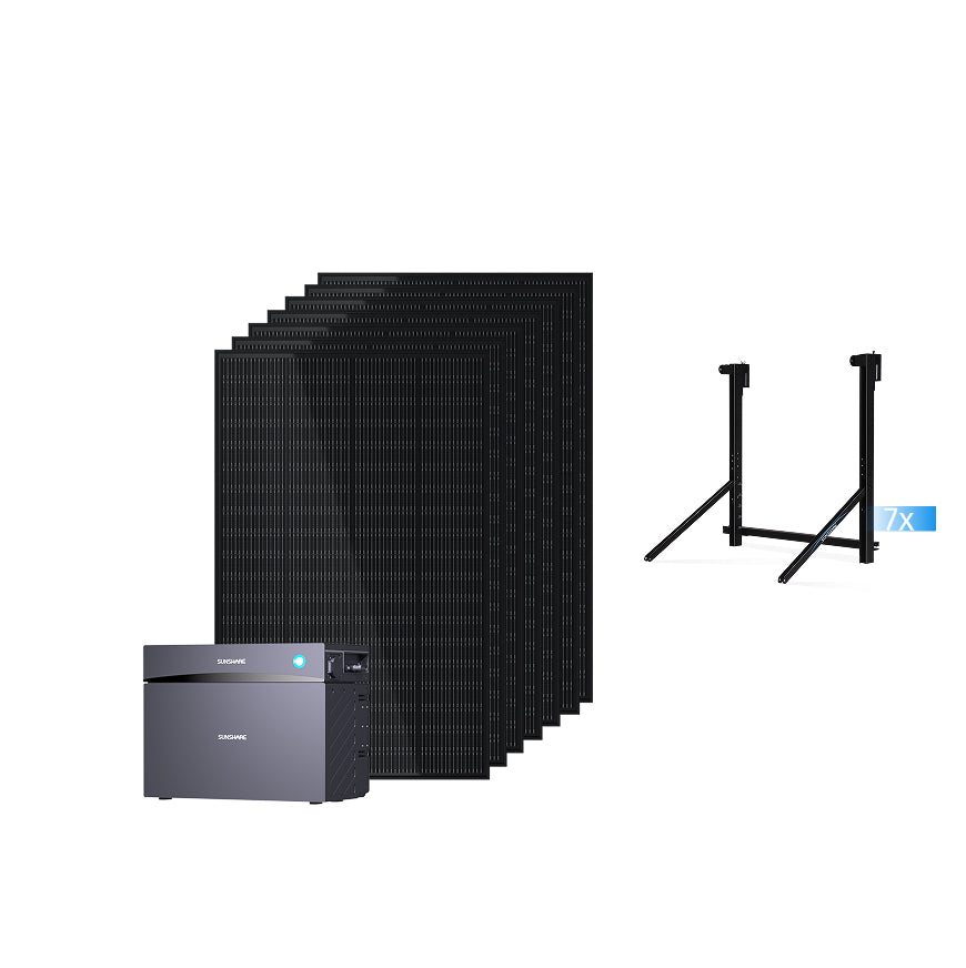 Glory Balkonkraftwerk 1400W mit 4019 Wh Speicher