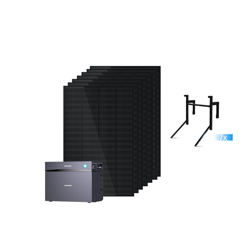 Glory Balkonkraftwerk 1400W mit 4019 Wh Speicher