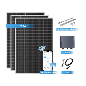 Ray Lite Balkonkraftwerk Basic Kit 200W~1200W