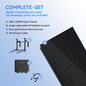 Ray Balkonkraftwerk 200W~1200W
