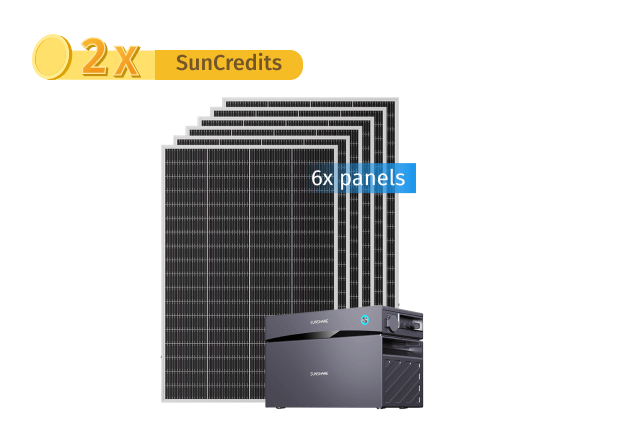 Glory Standard Set 2,0 kWh (1200 Wp)